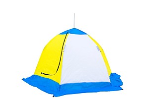 Палатка СТЭК Elite 3мест Дышащая зонт алюм
