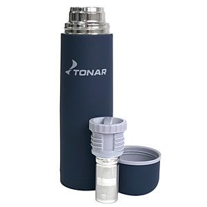 Термос Тонар 1,0л с ситечком HS.TM-033 1000ML