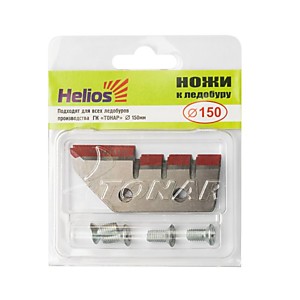 Ножи к ледобуру HELIOS HS-d150мм ступенчатые левого вращ (Барнаул)