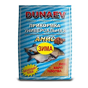 Прикормка DUNAEV ICE-Классика 0.9кг Анис