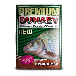 Прикормка DUNAEV Premium 1кг Лещ Красная