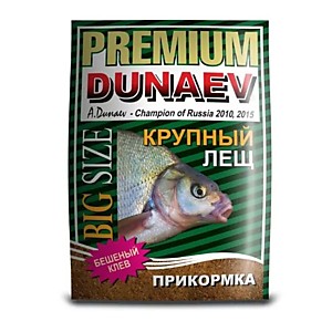 Прикормка DUNAEV Premium 1кг Лещ Крупная Фракция