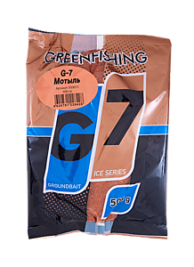 Прикормка GreenFishing G7 Зима 0,5кг Мотыль